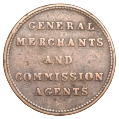 Token - Thomas Lawlor & Co. (Bridgetown) ND back