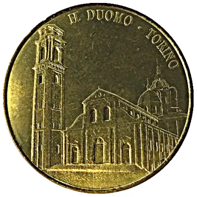 Token - Torino Il Duomo; gold color back