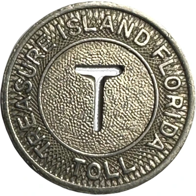 Token - Treasure Island Causeway Treasure Island, Florida ND front