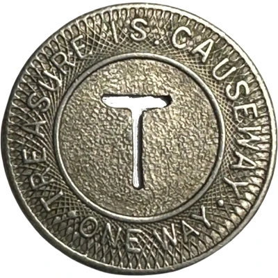 Token - Treasure Island Causeway Treasure Island, Florida ND back