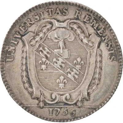 Token - University of Reims silver back