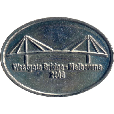 Token - VPCoins - 2008 Melbourne back