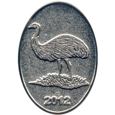 Token - VPCoins - 2012 Perth back