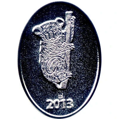 Token - VPCoins - 2013 Brisbane back