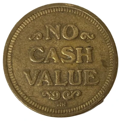 Token - Valencia Travel Village (Castaic, California) ND back