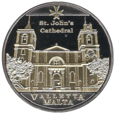 Token - Valletta (St. John's Cathedral) ND front