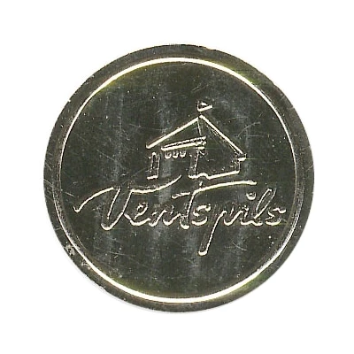 Token - Ventspils Seaside Aqua park ND front