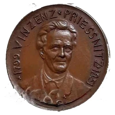 Token - Vincenz Priessnitz (Founder of modern hydrotherapy, uniface) ND front