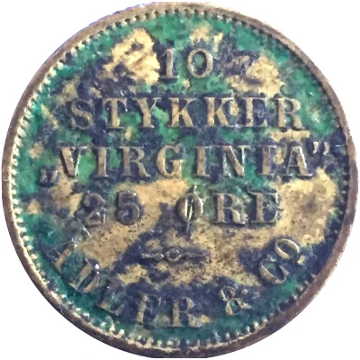 Token - Virginia Adler and Co. ND front