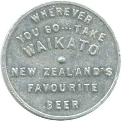 Token - Waikato Beer (You Pay - Spinner) ND front