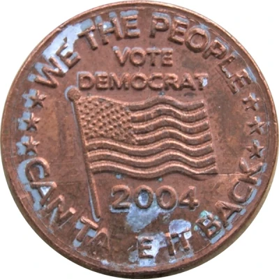 Token - We The People Vote Democrat front