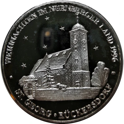 Token - Weihnachten im Nürnberger Land St Georg, Rückersdorf back