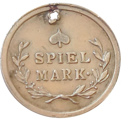 Token - Whist (Spielmarke, Spade) ND front