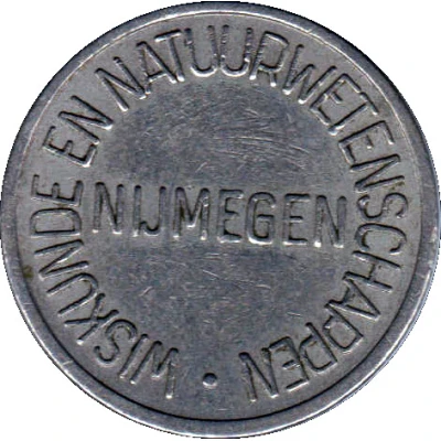 Token - Wiskunde en natuurwetenschappen Nijmegen ND front