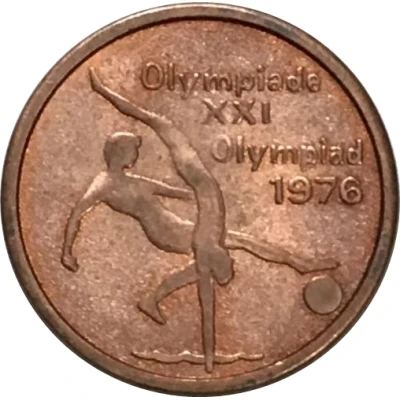 Token - XXI Olympics Montreal back