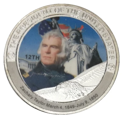 Token - Zachary Taylor 12th President ND front