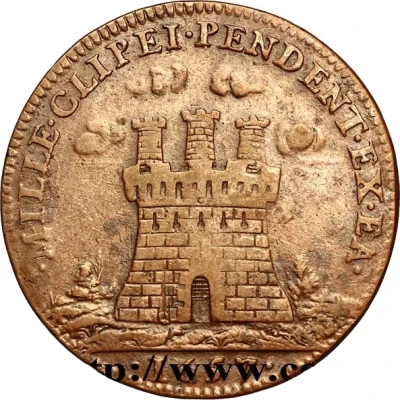Token - États de Bourgogne Mille clipei pendent ex ea back