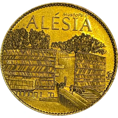 Tourist token - Arthus Bertrand - Alésia - Museoparc front