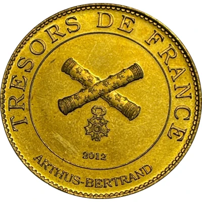Tourist token - Arthus Bertrand - Alésia - Museoparc back