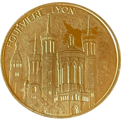 Tourist token - Médailles et patrimoine - Fourvière front