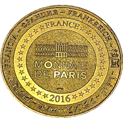 Tourist token - Monnaie de Paris - Aquarium La Rochelle back