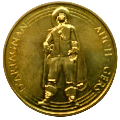 Tourist token - Monnaie de Paris - Auch - D’Artagnan ND front