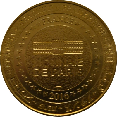 Tourist token - Monnaie de Paris - Bayeux - Cathédrale Notre-Dame de Bayeux 950 ans back