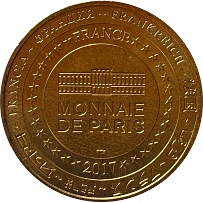 Tourist token - Monnaie de Paris - Bordeaux Beffroi de la Grosse Cloche back