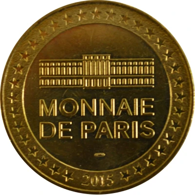 Tourist token - Monnaie de Paris - Cabourg - Festival du film de Cabourg back