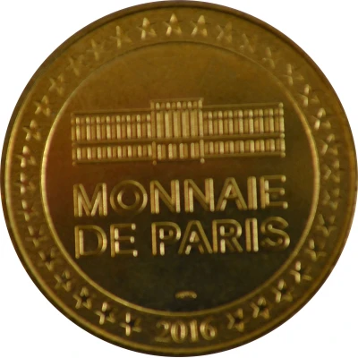 Tourist token - Monnaie de Paris - Cabourg - Méridien de l'amour back