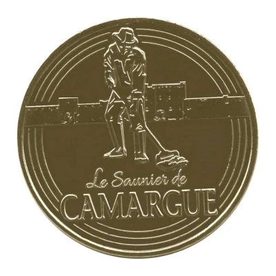 Tourist token - Monnaie de Paris - Camargue - Le Saunier front