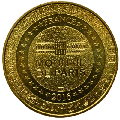 Tourist token - Monnaie de Paris - Gers - Cathédrale Saint-Pierre de Condom ND back