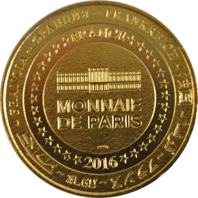 Tourist token - Monnaie de Paris - Grotte de Tourtoirac - La perle géologique du Périgord n° back