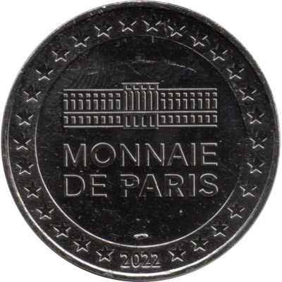 Tourist token - Monnaie de Paris - Harry Potter - Nagini back