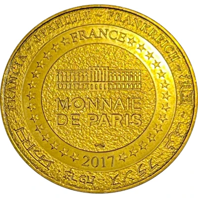 Tourist token - Monnaie de Paris - La bête du Gervaudan back