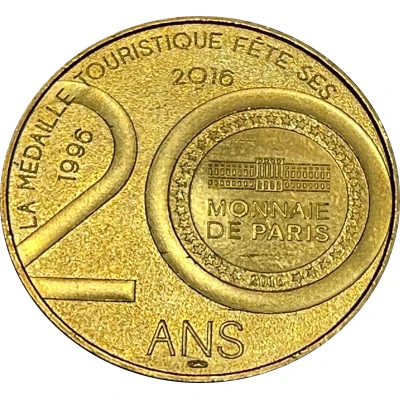 Tourist token - Monnaie de Paris - L'alambic Monflanquin back