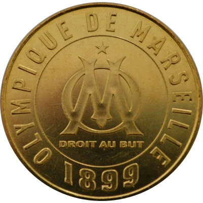 Tourist token - Monnaie de Paris - Marseille - Olympique de Marseille front