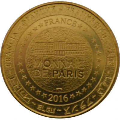 Tourist token - Monnaie de Paris - Marseille - Olympique de Marseille back