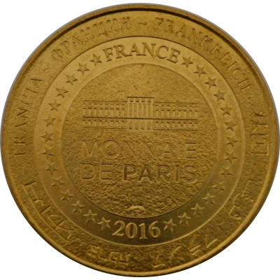 Tourist token - Monnaie de Paris - Meschers-sur-Gironde - Les grottes municipales de Régulus back