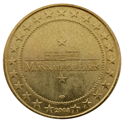 Tourist token - Monnaie de Paris - Montieramey - The little train of the lake of the Orient forest type 1: the maИgeoire back