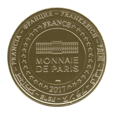 Tourist token - Monnaie de Paris - Parc Astérix Paris - Astérix starry side back