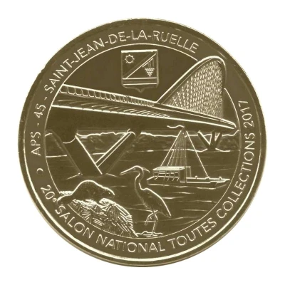 Tourist token - Monnaie de Paris - Saint-Jean-de-la-Ruelle - 20e Salon national toutes collections front