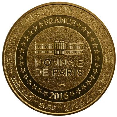 Tourist token - Monnaie de Paris - Woinic - Le colosse des Ardennes back