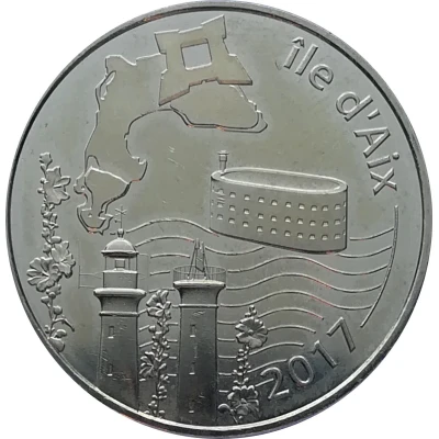 Tourist token - Monnaie de Paris - Île d'Aix front