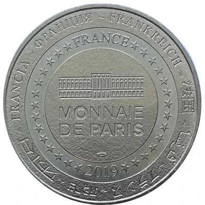 Tourist token - Monnaie de Paris - Île d'Aix back