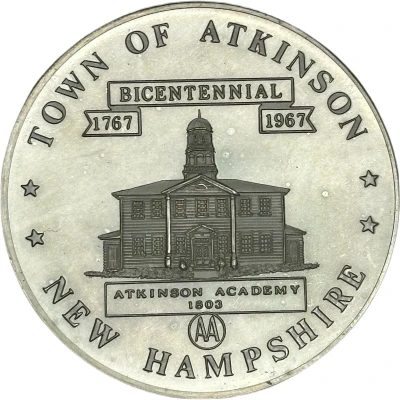 Town of Atkinson Bicentennial Atkinson, New Hampshire front