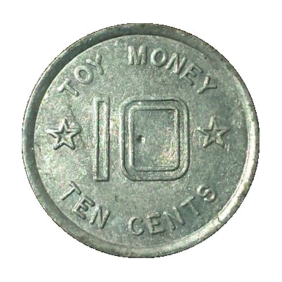 Toy Dime - Tex-A-Toy back