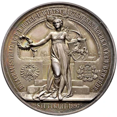 Trade exhibition for the hotel and economics, culinary arts and related trades in Stuttgart - Wilhelm II back
