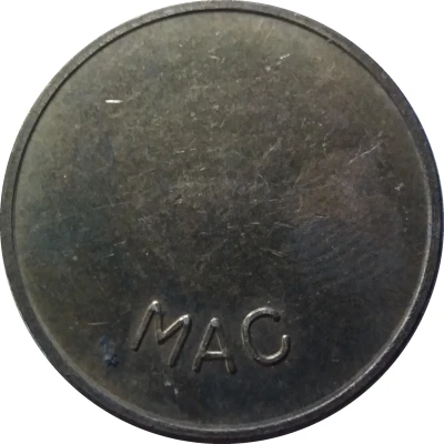 Transport Token - MAS (Interurban Bus Station, Novi Sad, Serbia) ND front