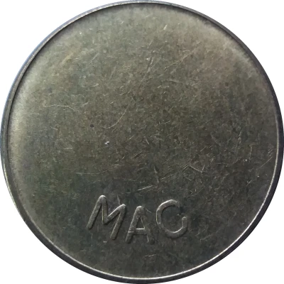 Transport Token - MAS (Interurban Bus Station, Novi Sad, Serbia) ND back